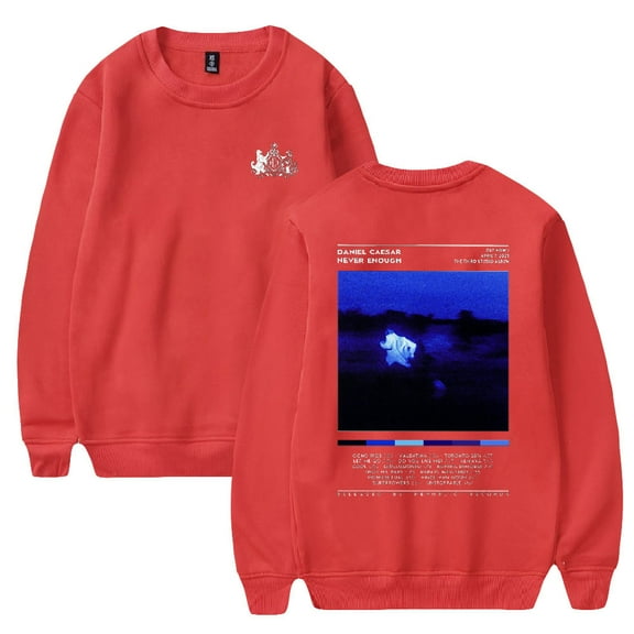 Daniel Caesar Never Enough Sweatshirt Unisex Crewneck Long Sleeve Streetwear Women Men Fashion Clothes