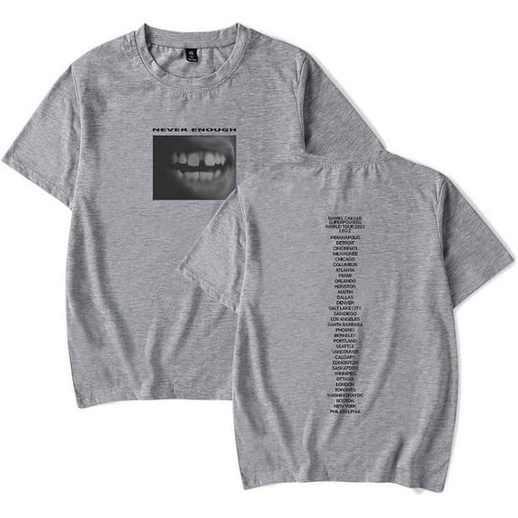 Daniel Caesar Superpowers World Tour T shirt Man/Woman HipHop Style Crewneck
Tee Shirt