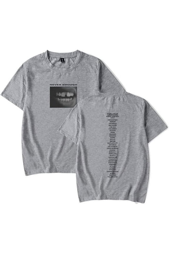 Daniel Caesar Superpowers World Tour T shirt Man/Woman HipHop Style Crewneck
Tee Shirt