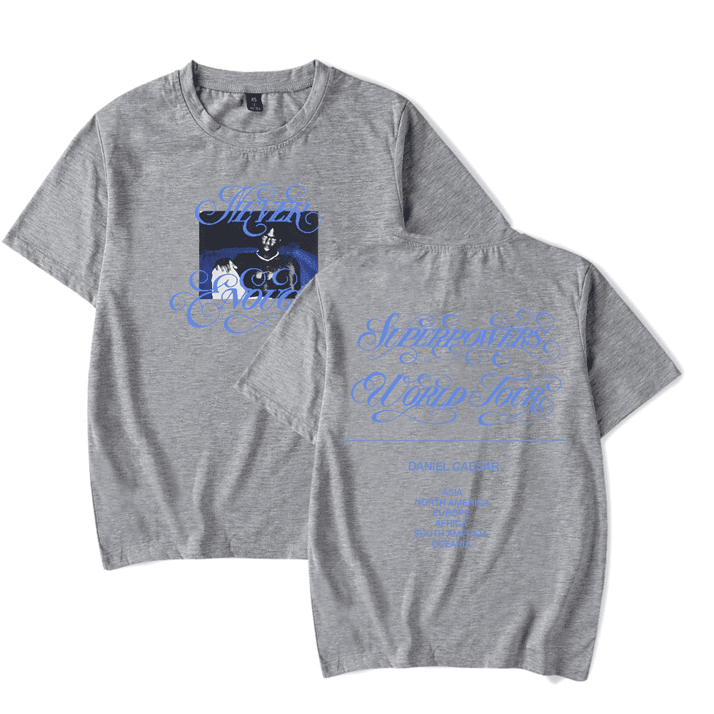 Daniel Caesar T-Shirt Superpowers World Tour Merch T Shirt