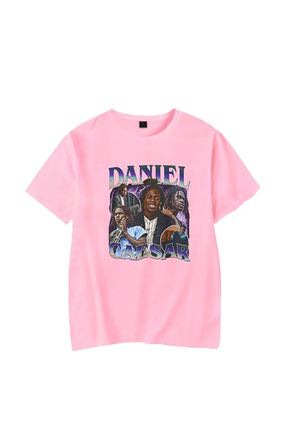 Daniel Caesar T-Shirts Merch Women Clothes Trend Casual Short Sleeve Top