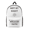 thumbnail image 1 of Daniel Caesar Walk By Faith Backpack Women Men Fashion Shoulders Bag Casual Daypacks Travel Bags, 1 of 3