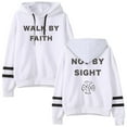 thumbnail image 1 of Daniel Caesar Walk By Faith Pullover Hoodie Women Men Long Sleeve Pocketless Casual Hooded Sweatshirt, 1 of 3