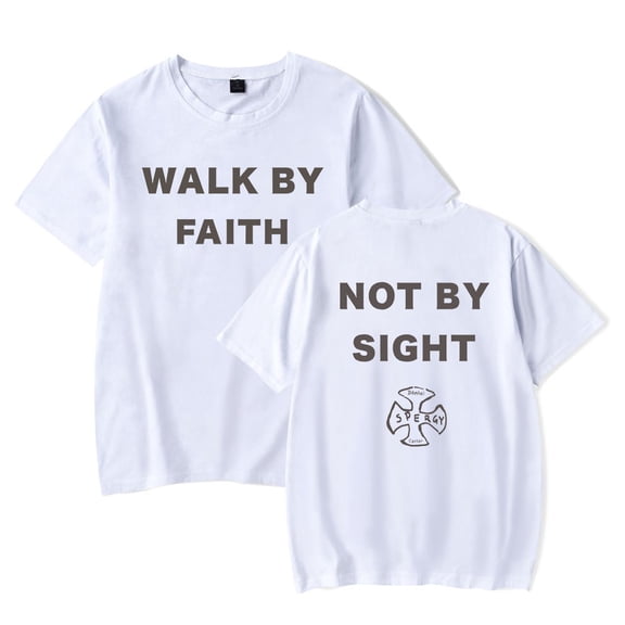 Daniel Caesar Walk By Faith Tee Women Men Crewneck Short Sleeve Casual T-shirt