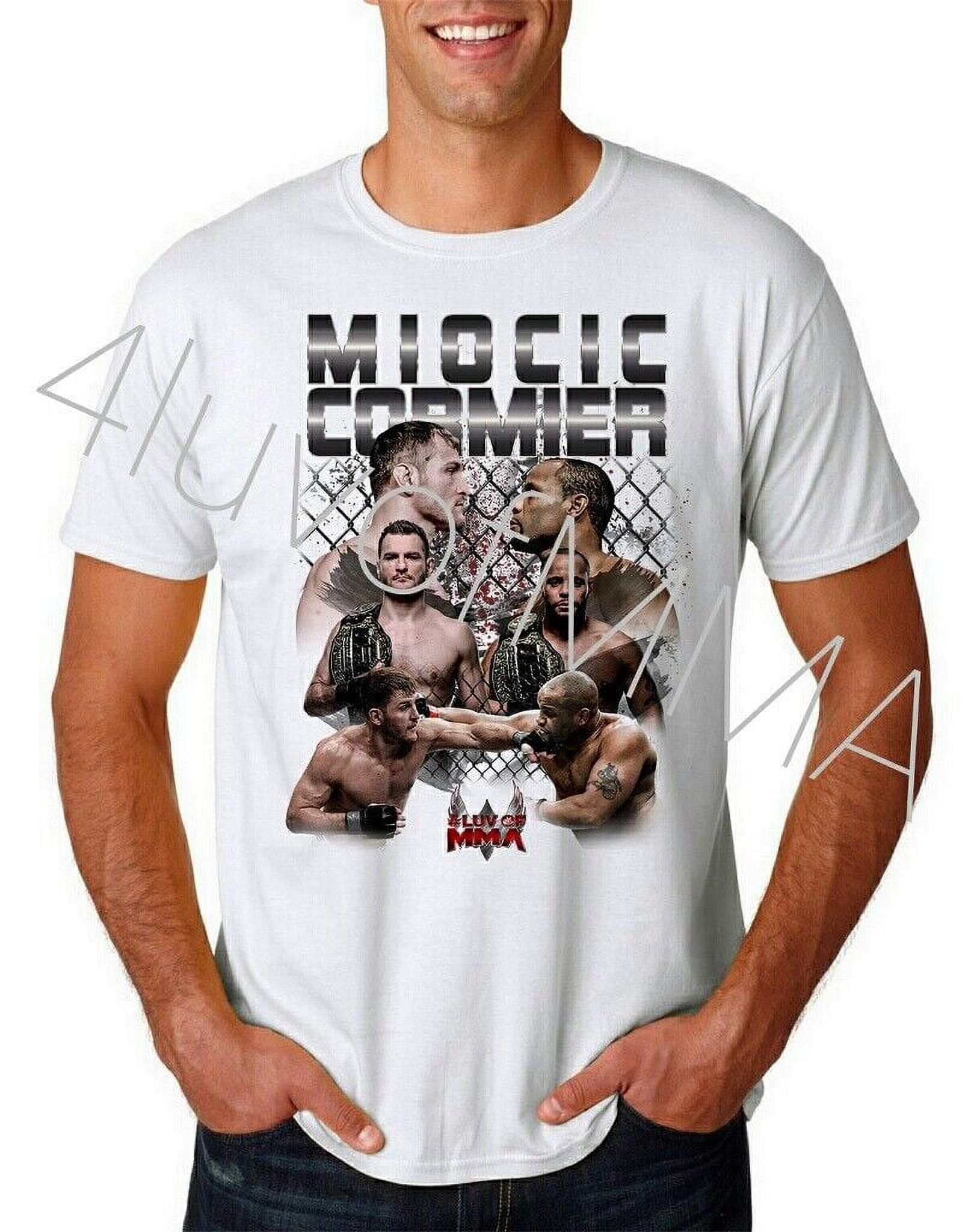 Daniel Cormier vs Stipe Miocic 4LUVofMMA Tee Superfight new MMA apparel