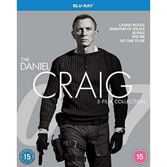 Daniel Craig 5-Film Collection [Blu-ray] [2021] [2022] [Region Free]