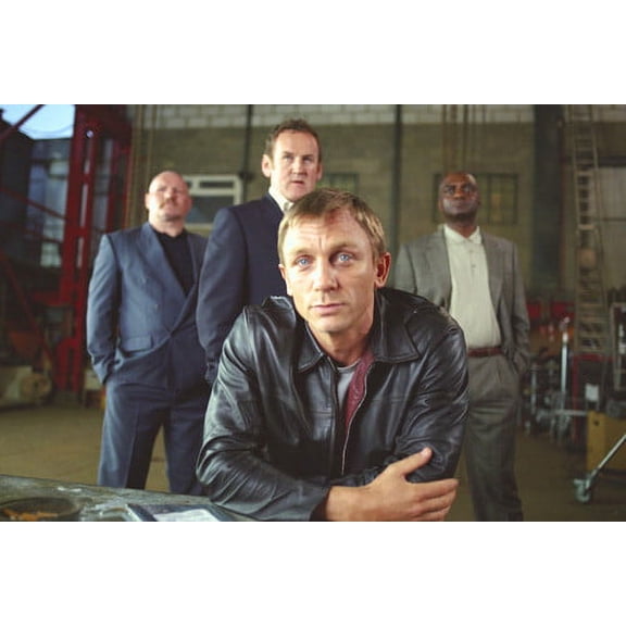 Daniel Craig and Colm Meaney and George Harris and Rab Affleck in Layer Cake 24x36 Poster