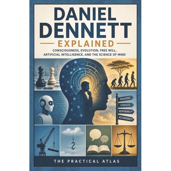 Half Hour Help: Philosophy Daniel Dennett Explained: Consciousness, Evolution, Free Will, Artificial Intelligence, and the Science of Mind, (Paperback)