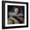 thumbnail image 1 of Daniel Dumonstier 15x17 Black Modern Framed Museum Art Print Titled - Portrait the Henri II the Monthscecy (1595-1632) (1630), 1 of 5