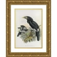 thumbnail image 1 of Daniel Giraud Elliot 11x14 Gold Ornate Wood Frame and Double Matted Museum Art Print Titled - Pholidophalus Fistulator (1882), 1 of 4