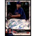 thumbnail image 1 of Daniel Gonzalez Rookie Card 2018 Bowman Chrome Prospect Autographs Atomic Ref #CPADG, 1 of 2