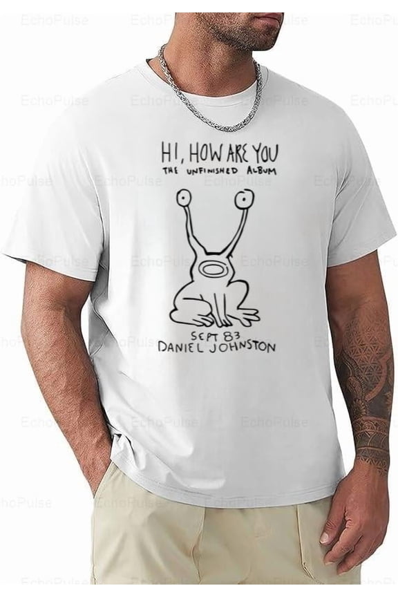 Daniel Johnston Hi How Are You Austin Texas Grunge Music Fan Gift Unisex T-Shirt