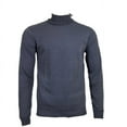 thumbnail image 1 of Daniel K Men's Sweatshirt Turtle Neck Long Sleeve Casual Pullover Sweatshirt, Dark Grey, 2XL, 1 of 4
