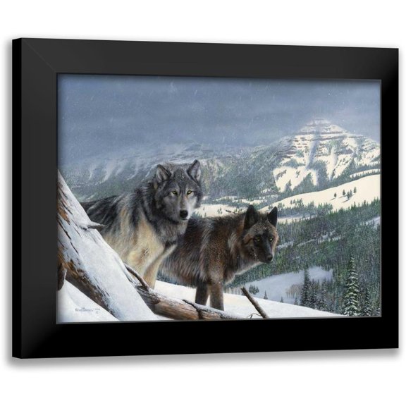 Daniel, Kevin 14x12 Black Modern Framed Museum Art Print Titled - Vantage Point III