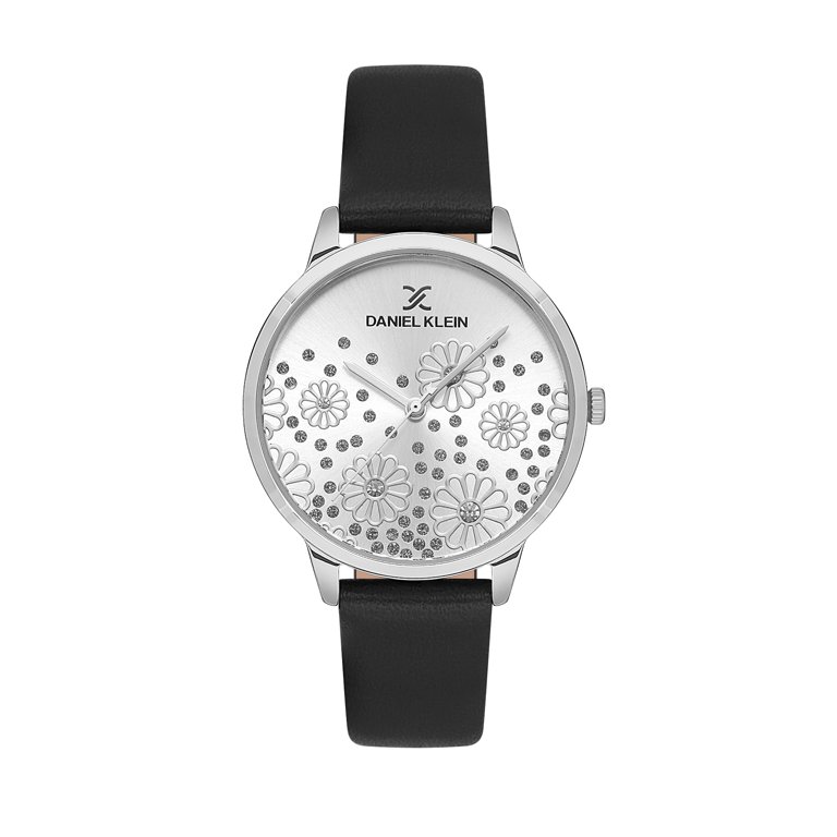 Daniel Klein 36mm Womens Watch, Flower Floral Dial, Slim  display picture 3