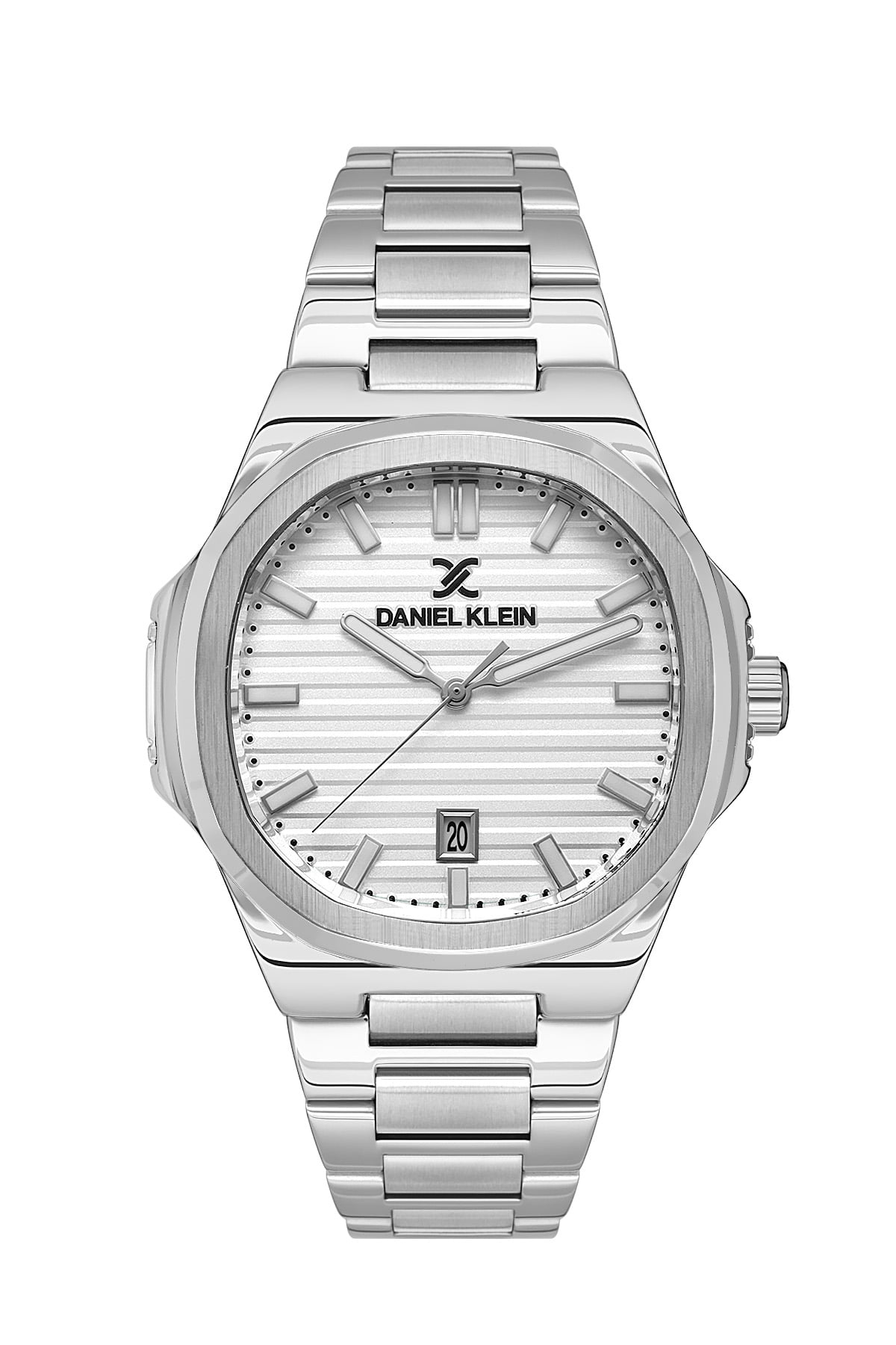 D\'Antonio & Klein Silver Wristwatch with White Dial Daniel Klein Women main image 2