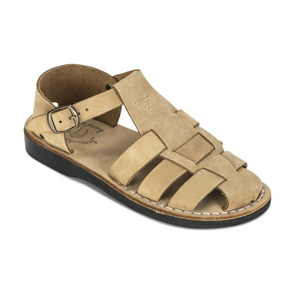 Daniel - Leather Fisherman Sport Sandal | Yellow Nubuck