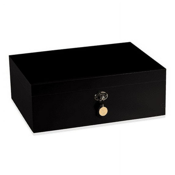 Daniel Marshall 20125 Ambiente 125-Cigar Humidor w Tray- Matte Black