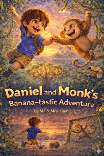 Monkeyland Adventures Daniel & Monk's Banana-tastic Adventure, Book 1, (Paperback)