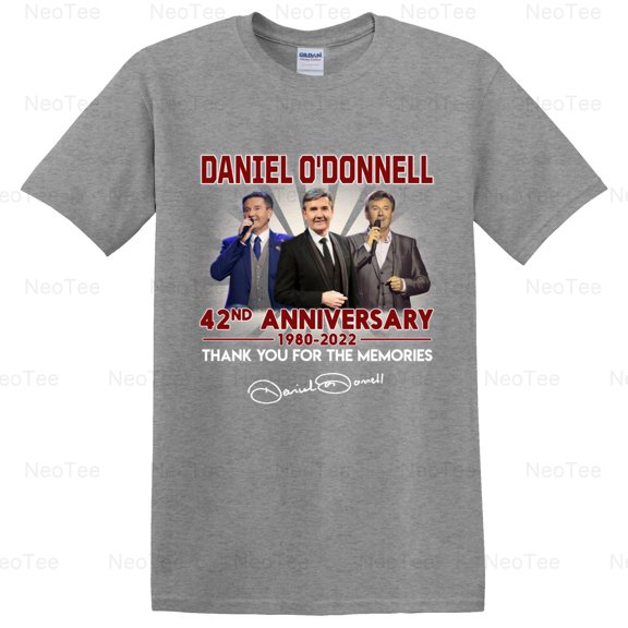 Daniel O'Donnell Anniversary 2022 Irish Singer Music Legend Fan Gift T-Shirt Unisex, up to 5XL