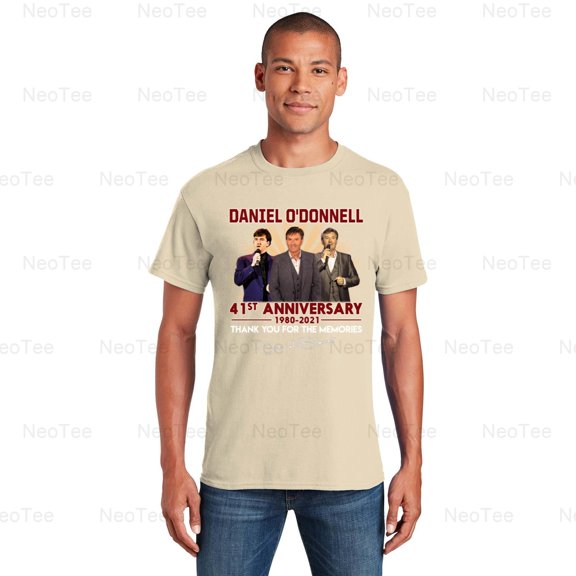 Daniel O'Donnell Anniversary Irish Singer Music Legend Fan Tribute Gift T-Shirt Unisex, up to 5XL