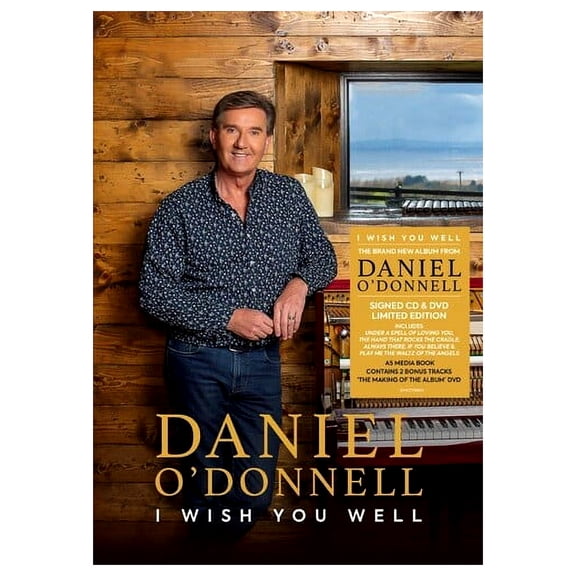 Daniel O'Donnell - I Wish You Well - Autographed Deluxe Edition With Bonus DVD - Music & Performance - CD