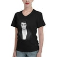 thumbnail image 1 of Daniel Radcliffe V Neck T Shirts Womens Summer Sexy Tee Casual Short Sleeve Shirts XX-Large, 1 of 5