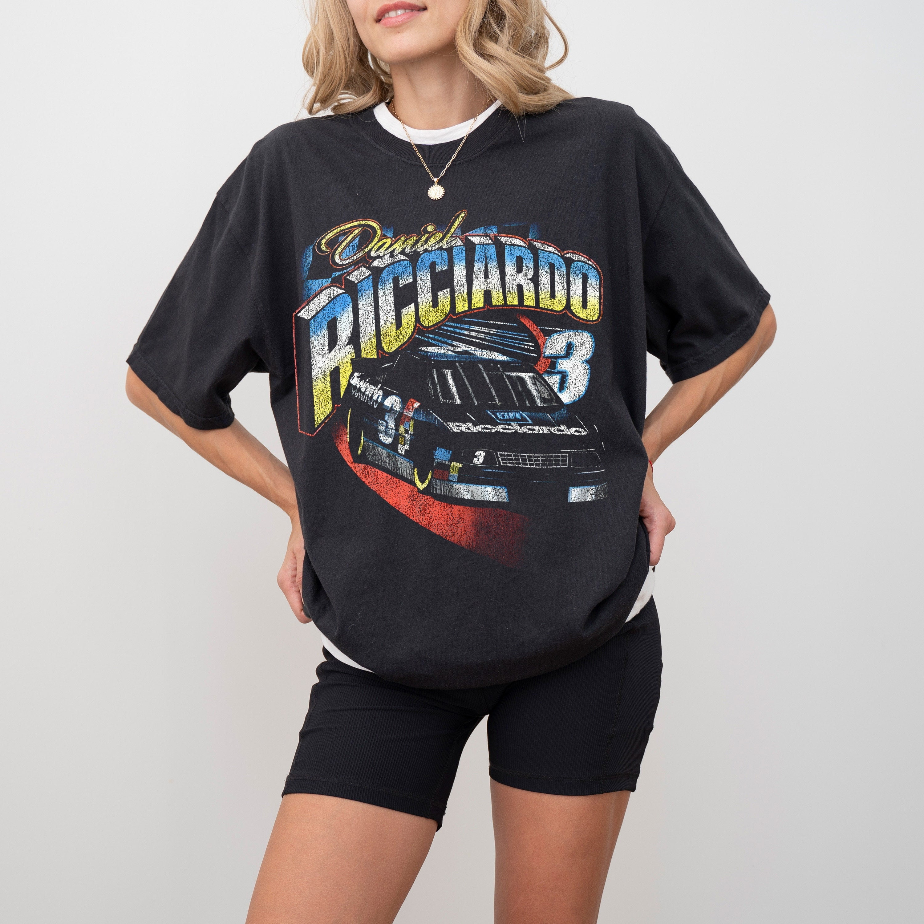 Daniel Ricciardo NASCAR Vintage Style Unisex T-shirt Formula