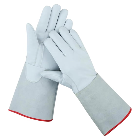 Daniel Smart All-Purpose Goatskin Leather Welding Gloves Protective Hand Gloves for Maximum Protection Durable & Comfort