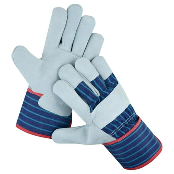 Daniel Smart All-purpose Cowhide Leather Work Gloves Protective Hand Gloves for Maximum Protection Durable & Comfort.