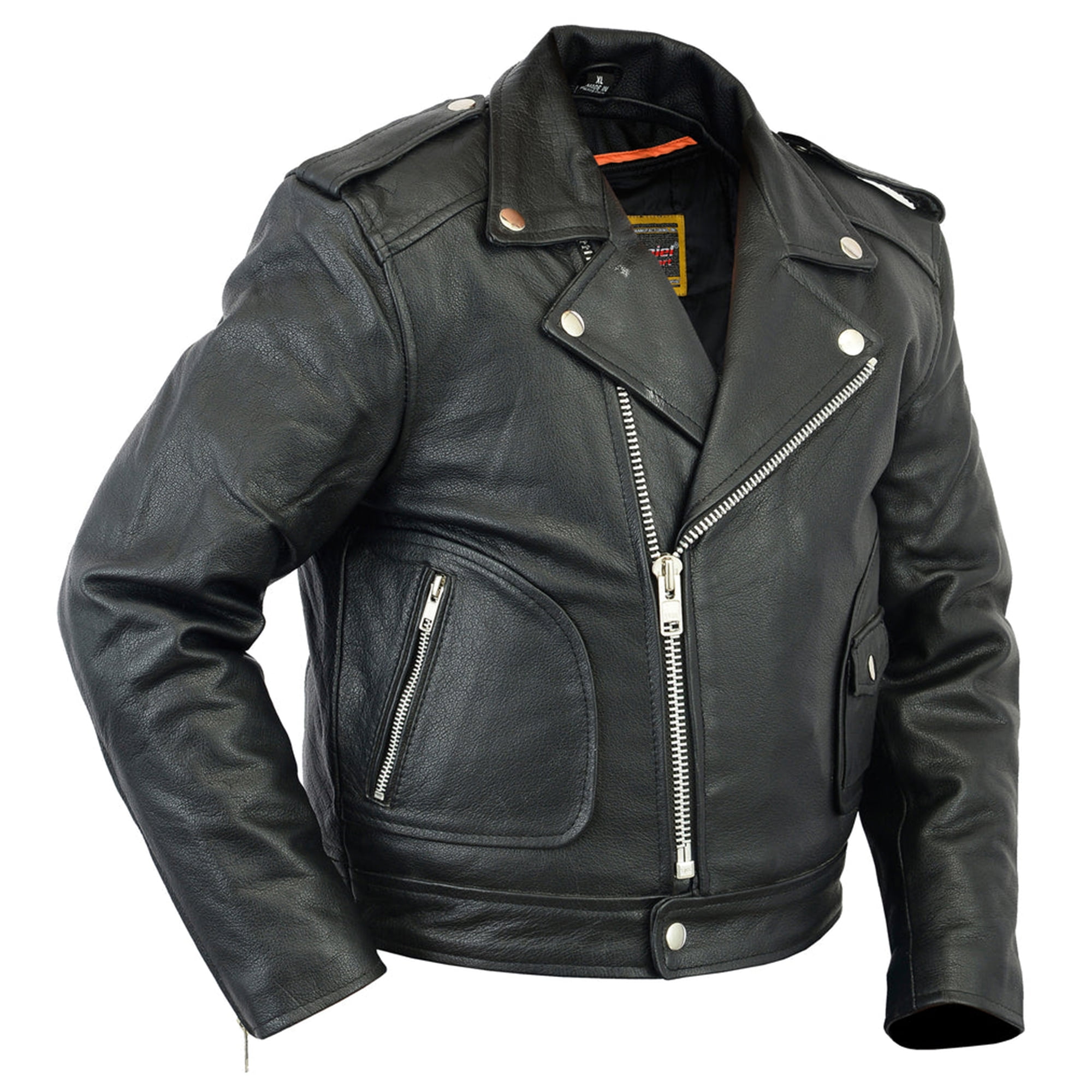 Leather Vest Motorcycle Mens Daniel Smart Kids Leather Vest