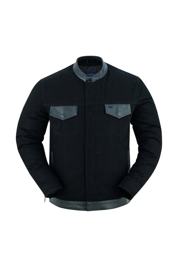 Daniel Smart Denim Shirt for Men Black Denim Shirt with Classic Design