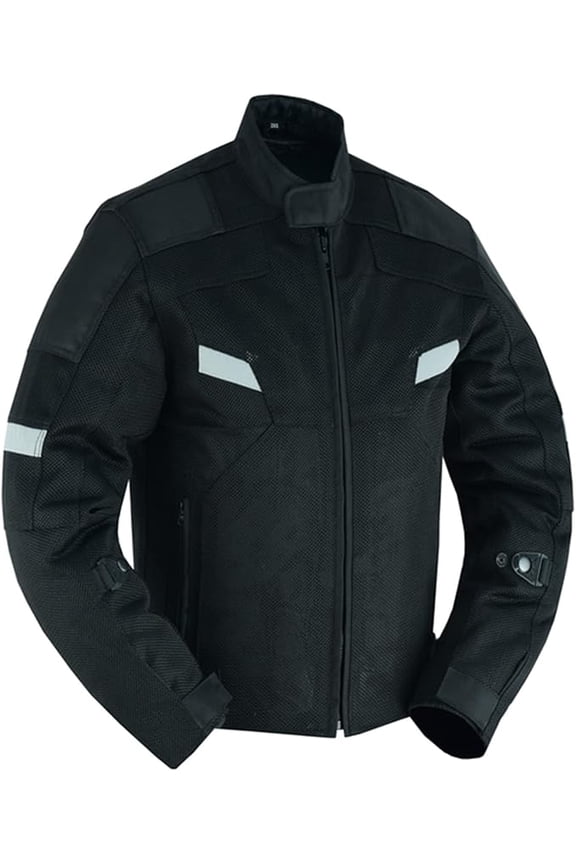 Daniel Smart Men’s Motorcycle Jacket - All Season Sporty Mesh Motorcycle Jacket – Maximum Airflow and Protection