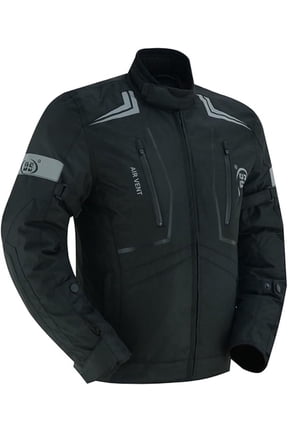 Daniel Smart Men's Motorcycle Jacket Water Resistant & Durable All Season Sporty Mesh Armored Motorcycle Jacket