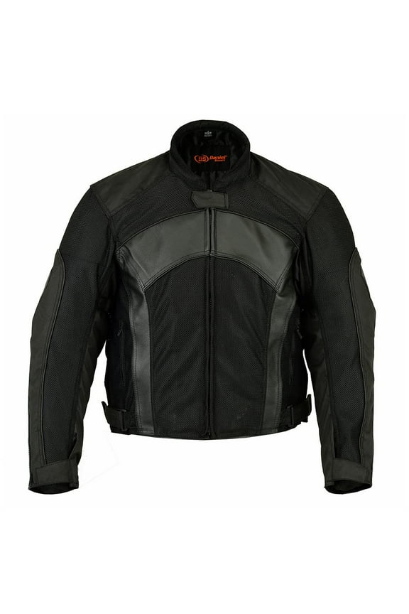 Daniel Smart Men’s Motorcycle Jacket - All Season Sporty Mesh Motorcycle Jacket – Maximum Airflow and Protection