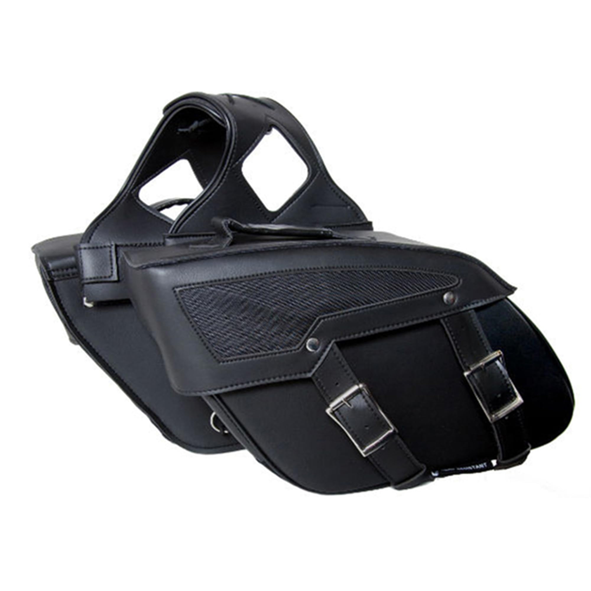 Daniel Smart Motorcycle Saddle Bag - Waterproof \u0026 Durable Premium Synthetic Leather with Heat Resistant at the Bottom