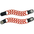 thumbnail image 1 of Daniel Smart Motorcycle Vest Extender Double Chain with Unique Designs with Leather Snap Buttons, 1 of 2