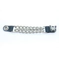 thumbnail image 1 of Daniel Smart Motorcycle Vest Extender - Plain Silver Double Chain with Silver Butterfly Design with Snap Buttons, 1 of 1