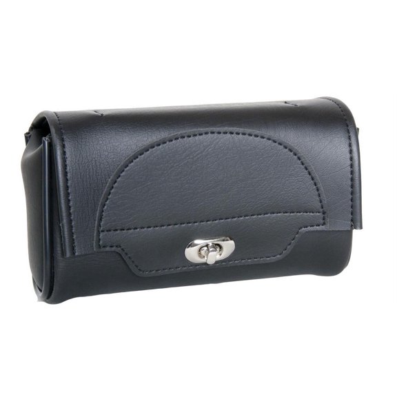 Daniel Smart Single Clasp Tool Bag - Premium Synthetic Leather with Twist Lock Design- Waterproof & Durable