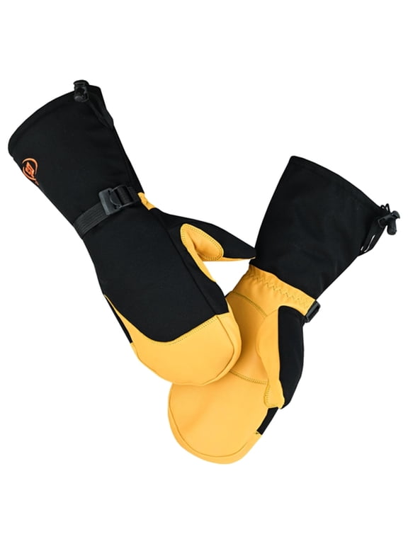 Daniel Smart Ski Mittens for Men and Women - Waterproof Winter Gloves - Snow Mitts for Cold Weather and Outdoor Activities.