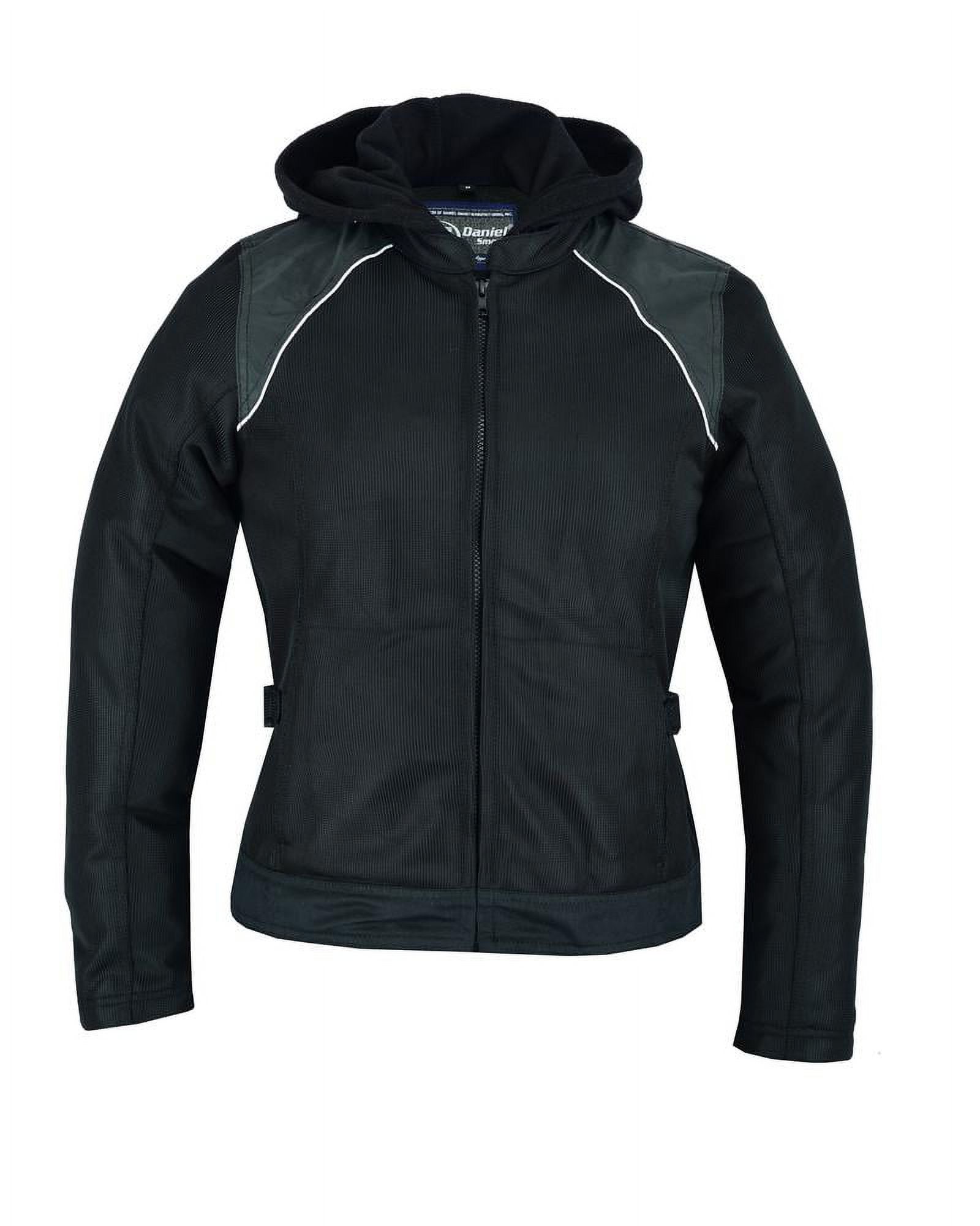 Daniel Smart Women’s Motorcycle Jacket All Season Sporty Mesh Armored Motorcycle Jacket