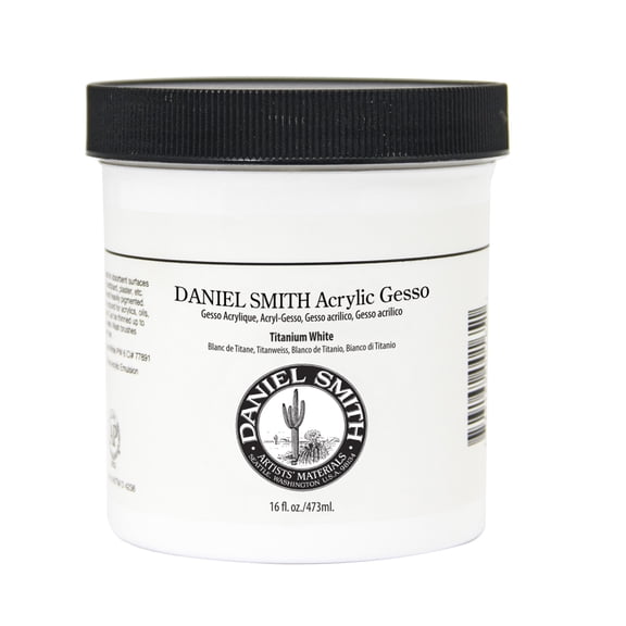 Daniel Smith Acrylic White Gesso, Titanium White