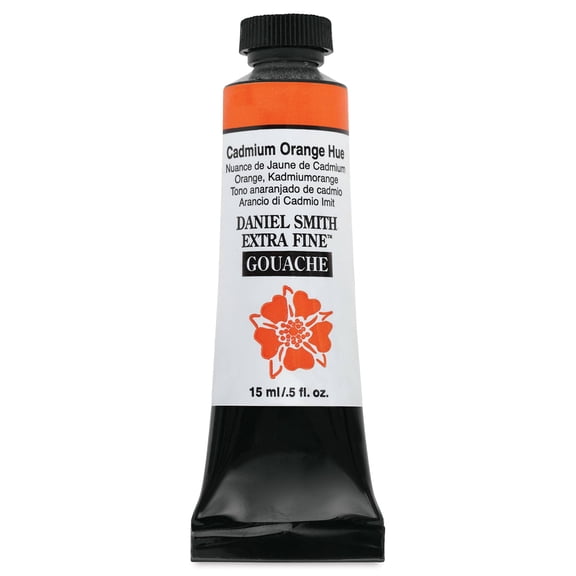 Daniel Smith Extra Fine Gouache - Cadmium Orange Hue, 15 ml Tube