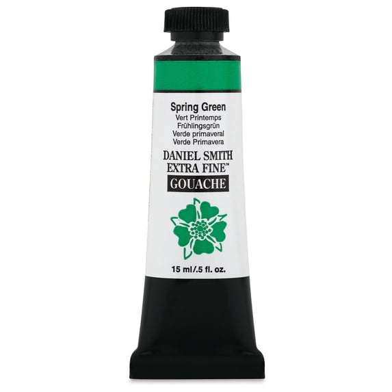 Daniel Smith Extra Fine Gouache - Spring Green, 15 ml Tube