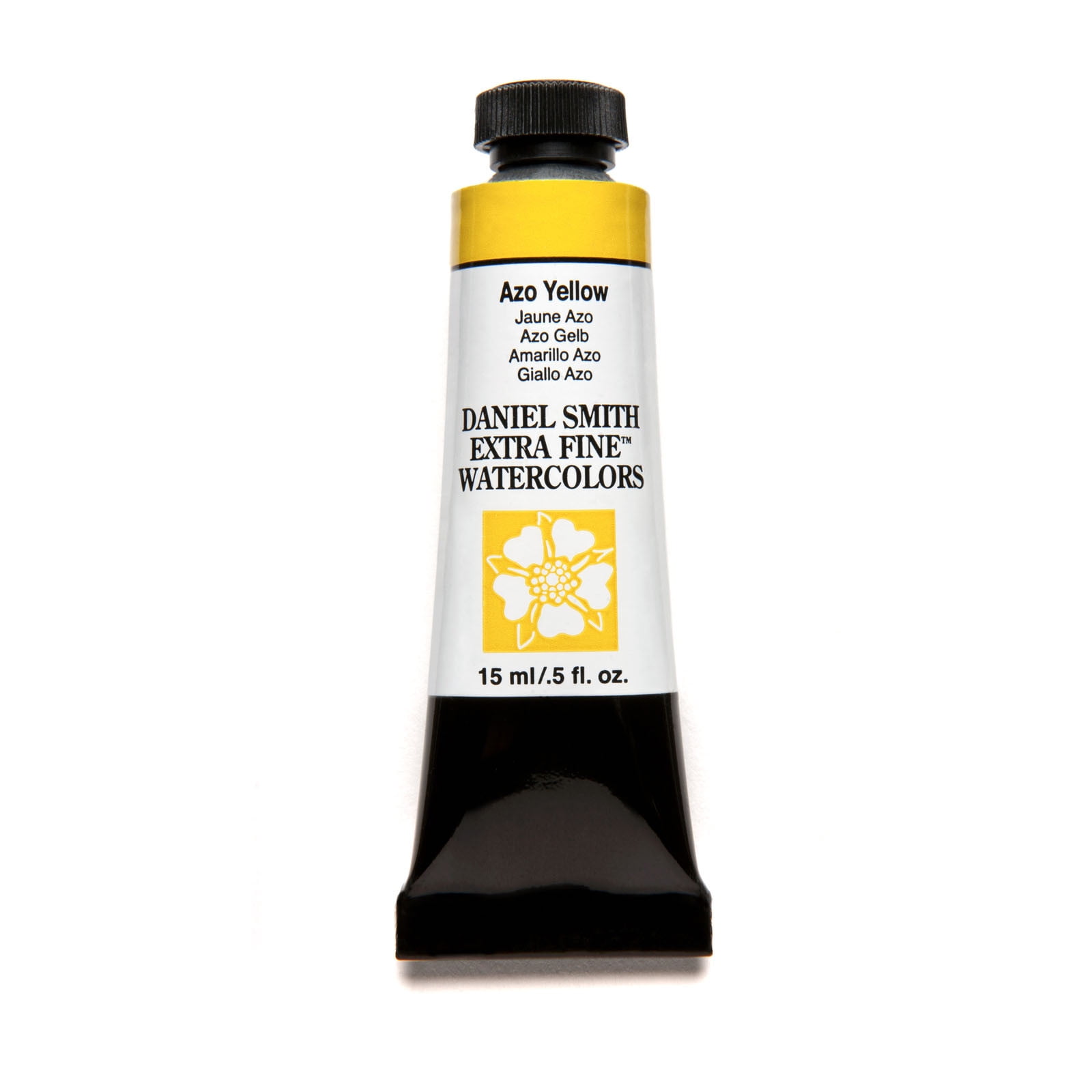 Daniel Smith Extra Fine Watercolor, 15 ml, Azo Yellow