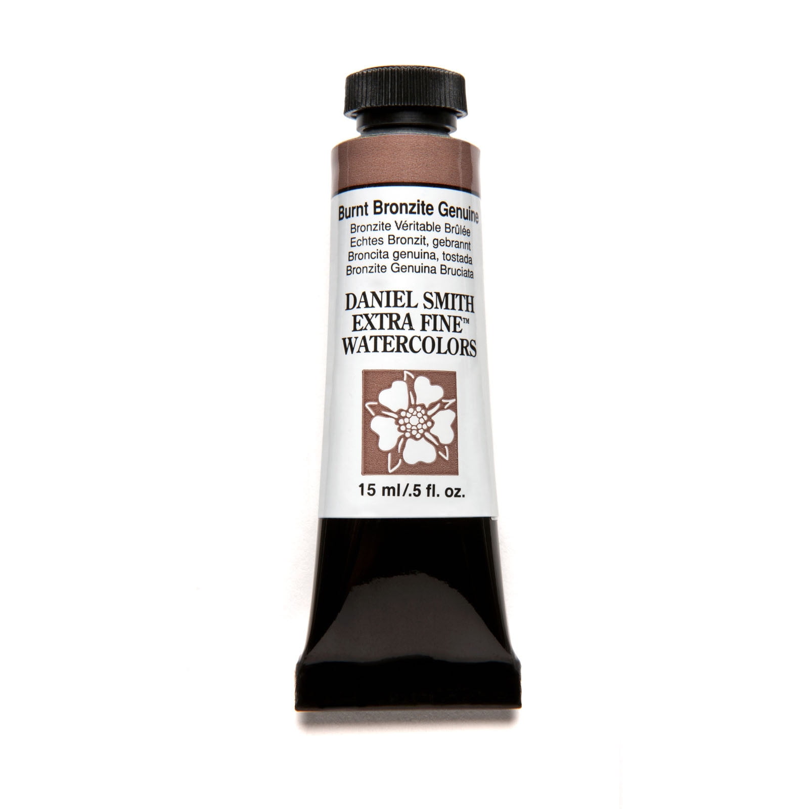 Daniel Smith Extra Fine Watercolor, 15 ml, Burnt Bronzite Genuine