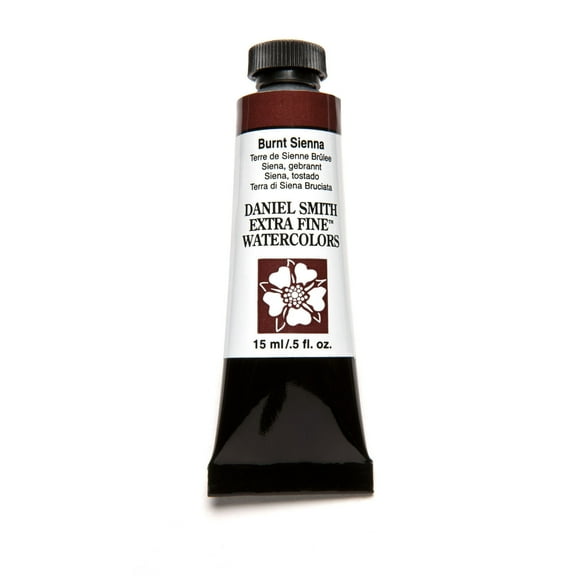 Daniel Smith Extra Fine Watercolor, 15 ml, Burnt Sienna