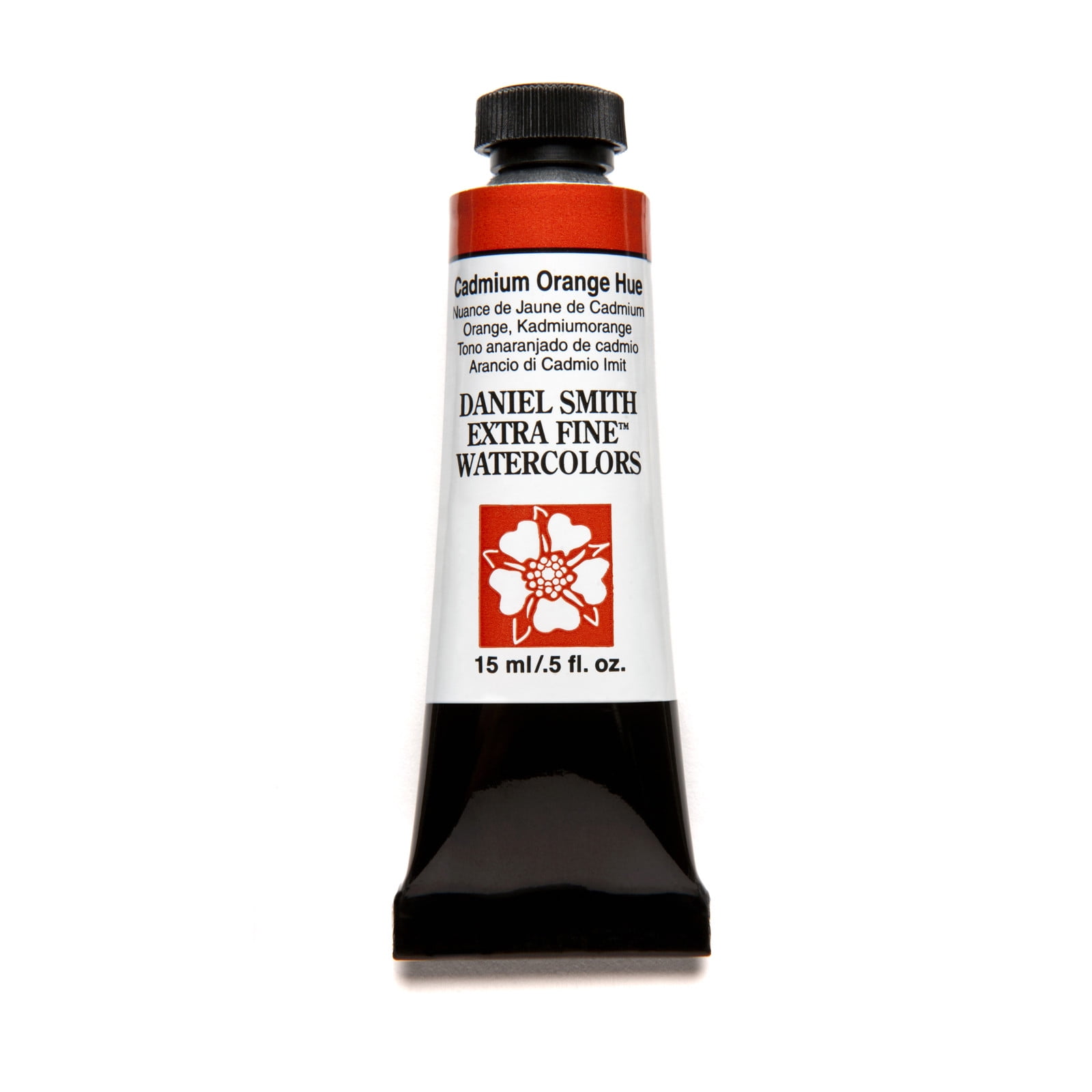 Daniel Smith Extra Fine Watercolor, 15 ml, Cadmium Orange Hue