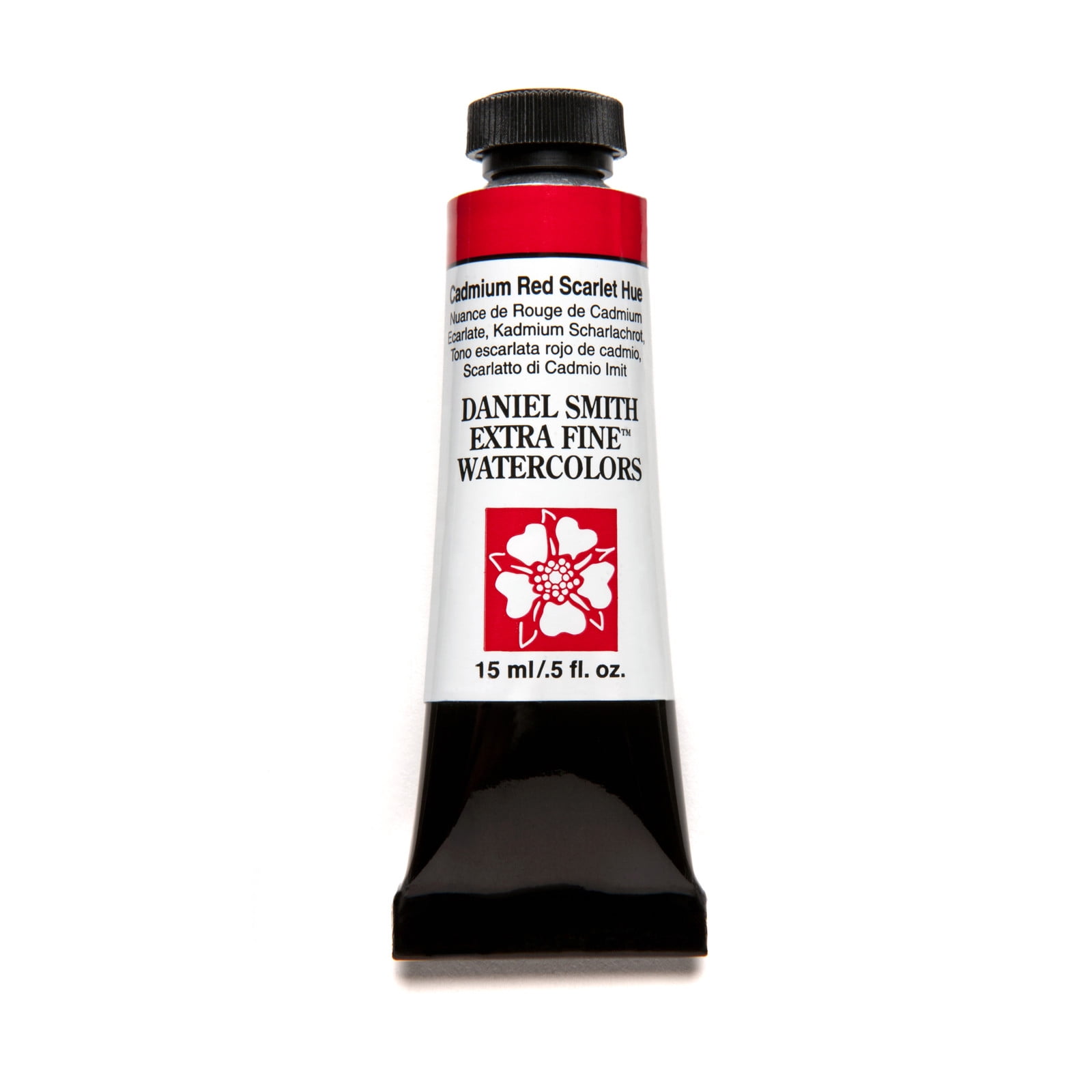 Daniel Smith Extra Fine Watercolor, 15 ml, Cadmium Red Scarlet Hue