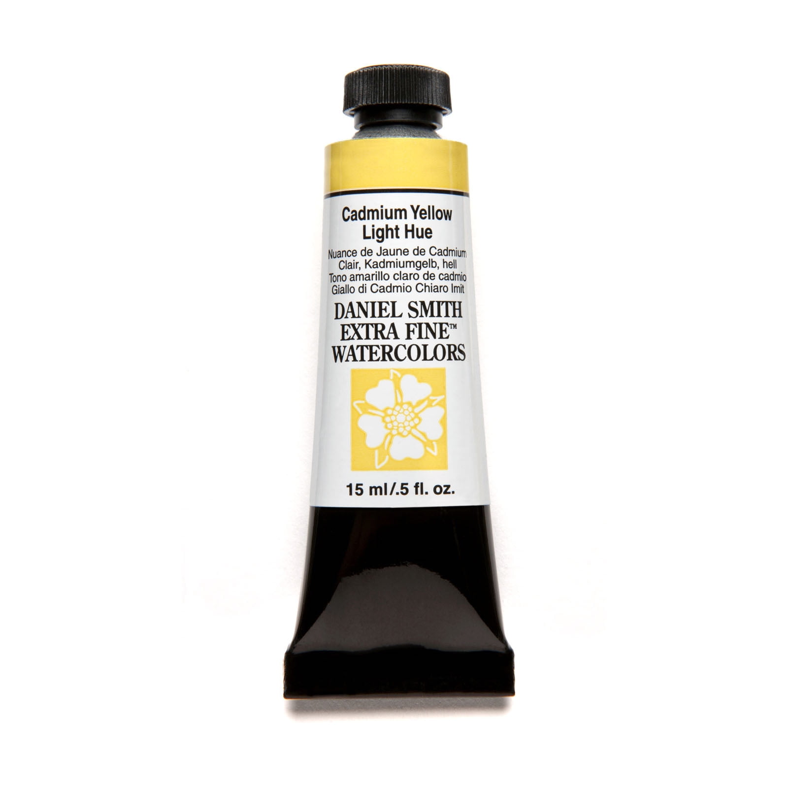 Daniel Smith Extra Fine Watercolor, 15 ml, Cadmium Yellow Light Hue